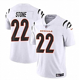 Men & Women & Youth Cincinnati Bengals #22 Geno Stone White Vapor Untouchable Limited Stitched Jersey,baseball caps,new era cap wholesale,wholesale hats